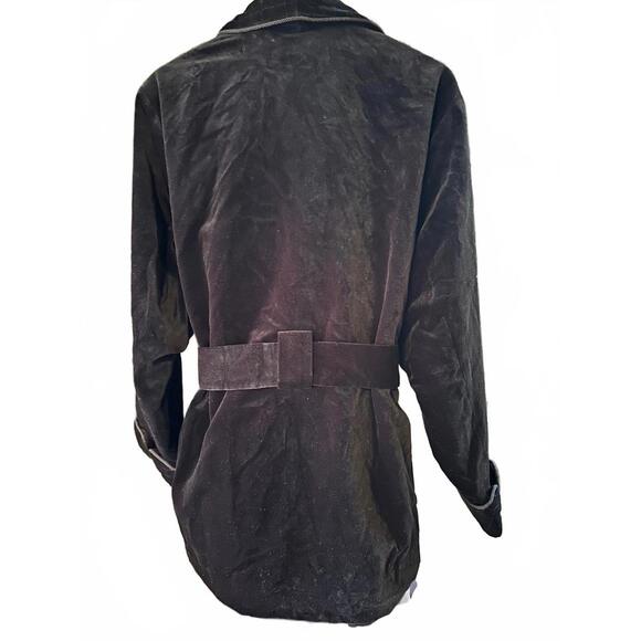 Men’s Duke & Digham Velvet Smoking Jacket XL Black - Picture 2 of 4